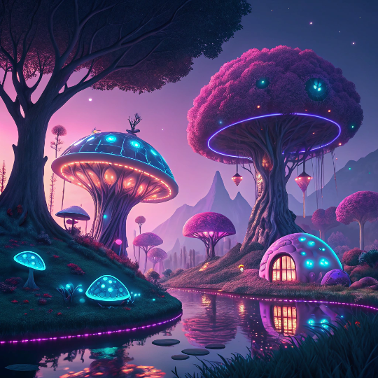 Children’s Fantasy Worlds – AI Visual Prompts for Imaginative Settings