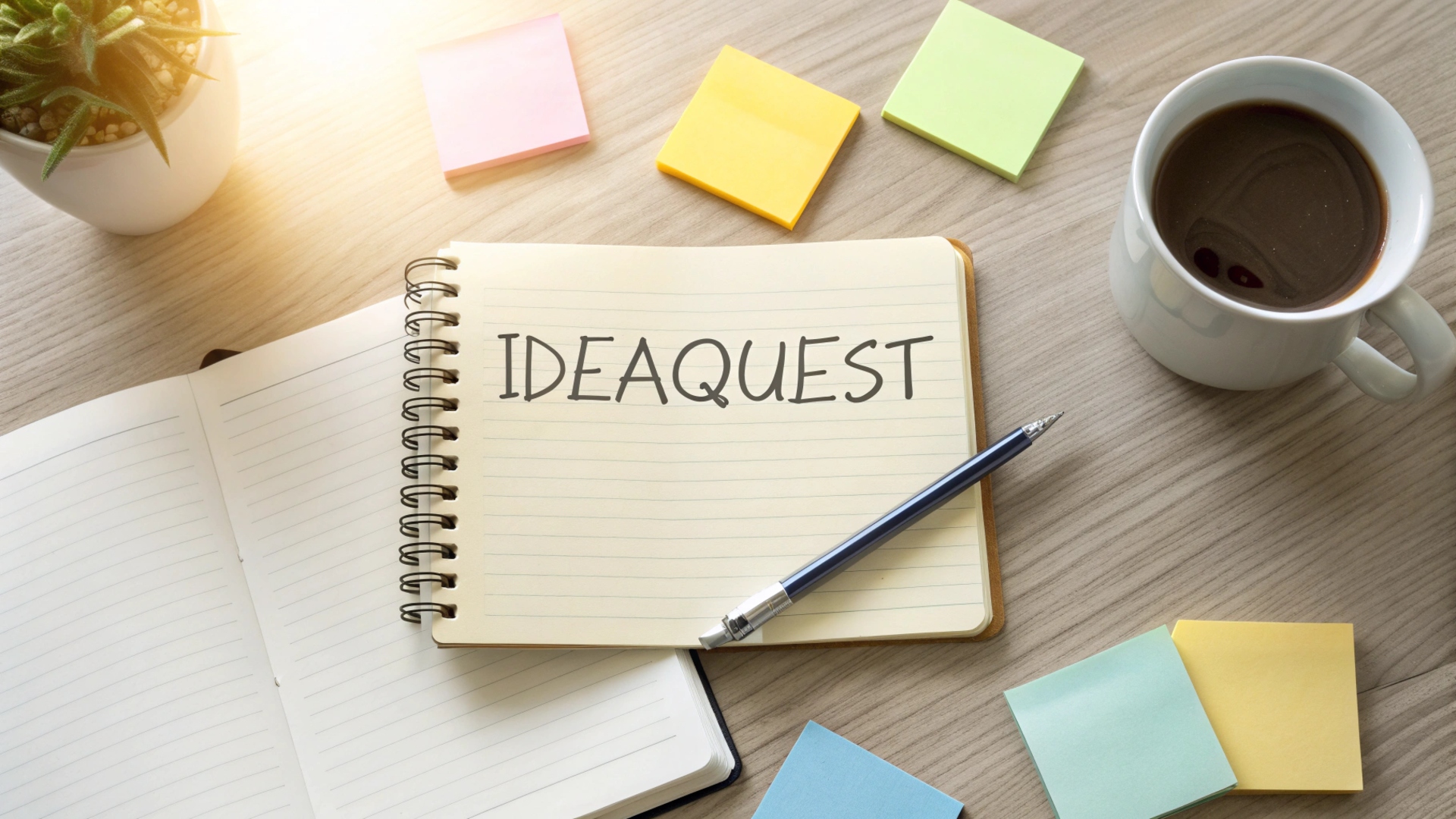 IdeaQuest – Coaching Workbook for Idea Diaries