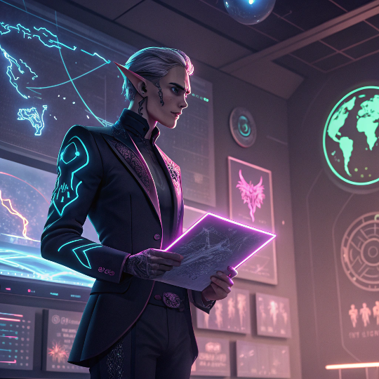 Elven Diplomat – AI for Political Fantasy Dialogue