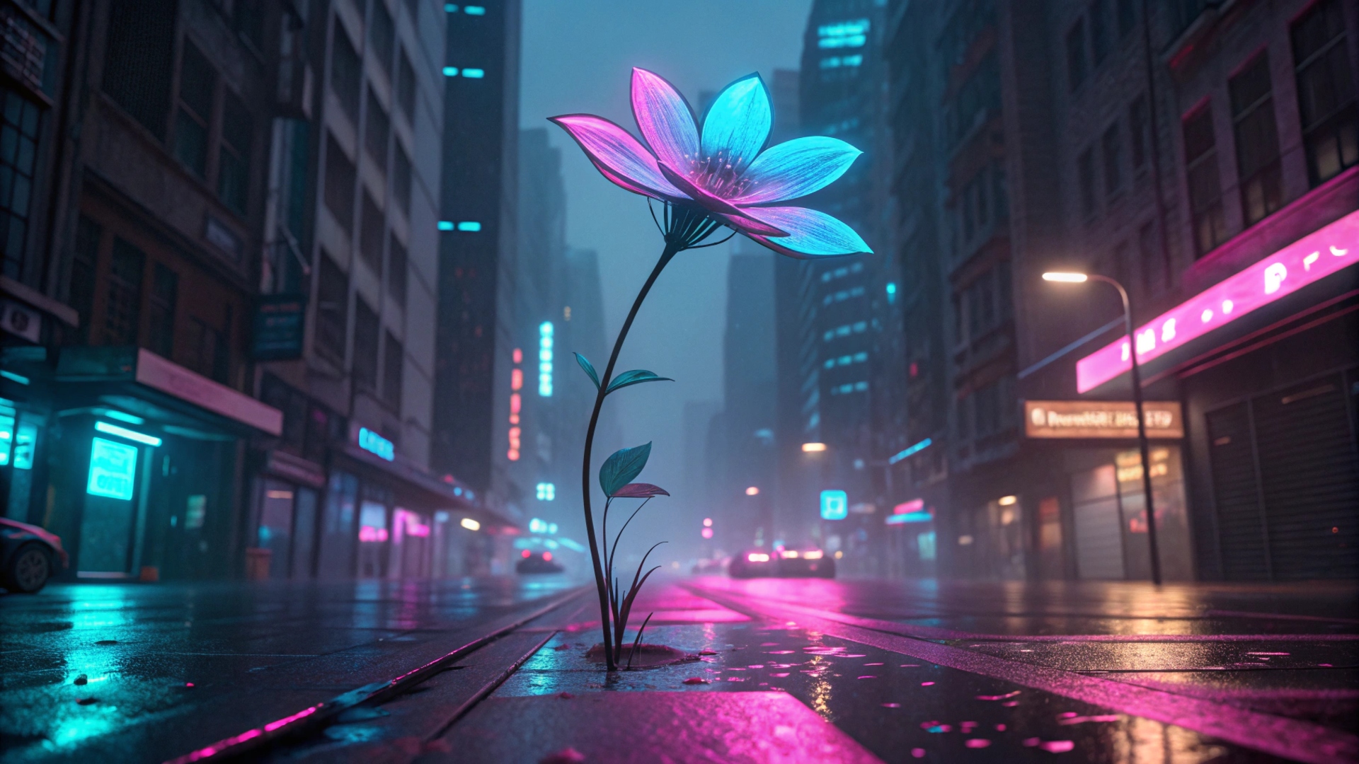 NeonBloom Prompt Packs for Midjourney