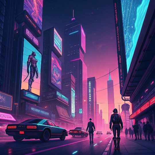 Retro Futurism Concepts – AI Visual Prompts for Creative Design
