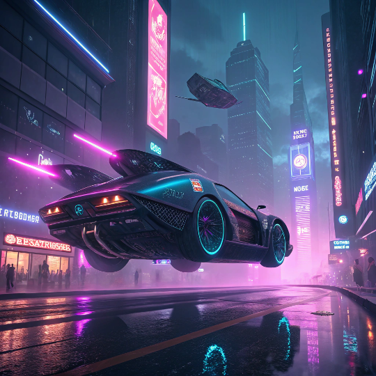 Sci-Fi Vehicles – AI Visual Prompts for Futuristic Transport