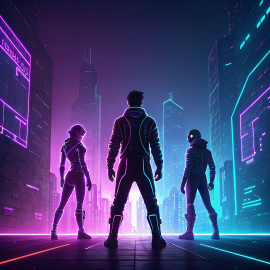 Character Silhouettes – AI Visual Prompts for Concept Art