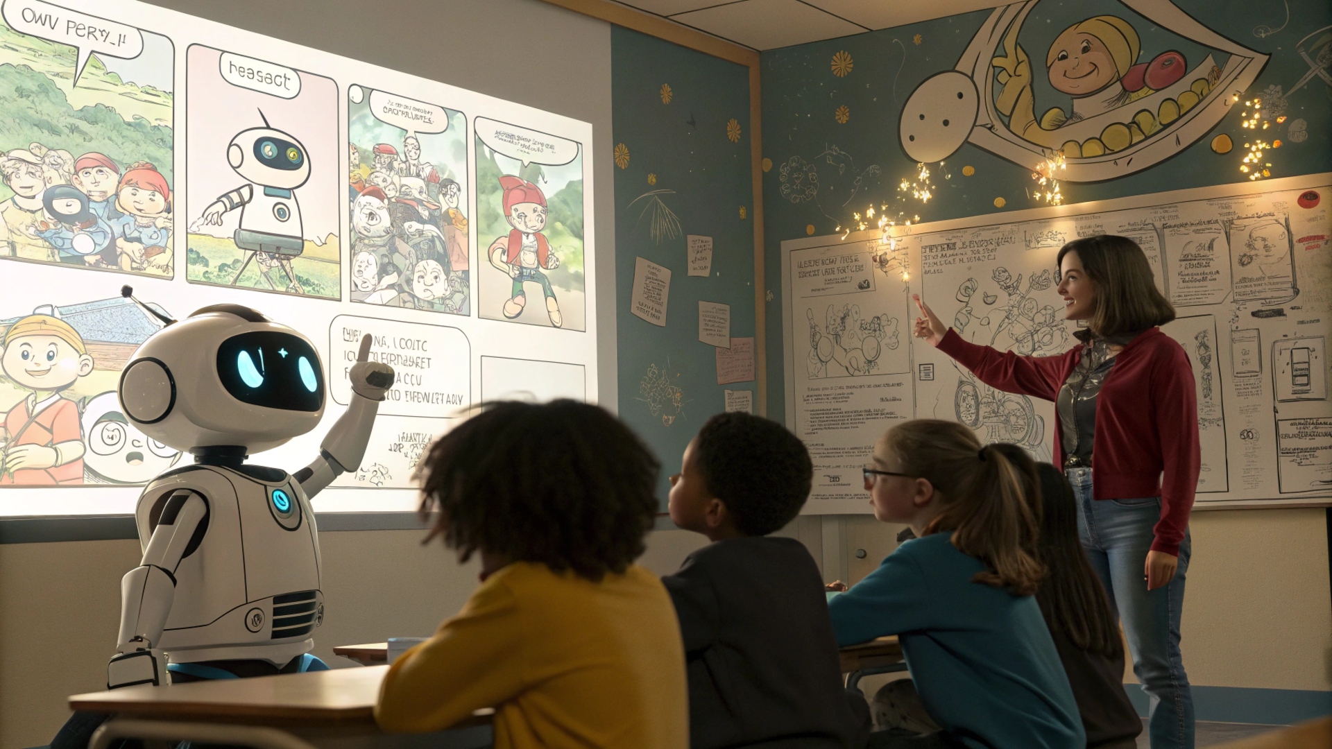 PanelPulse Mini-Course for AI-Enhanced Comic Dialogue