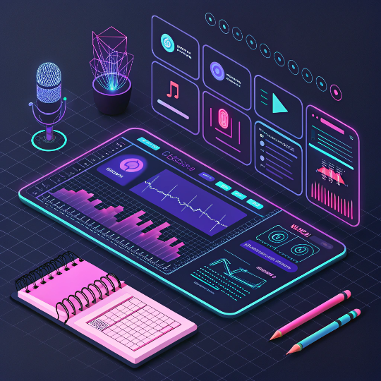 The Audio Planner – Workflow Kit for Podcast Creators