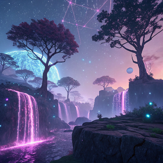Mythical Landscapes – AI Visual Prompts for Enchanted Worlds